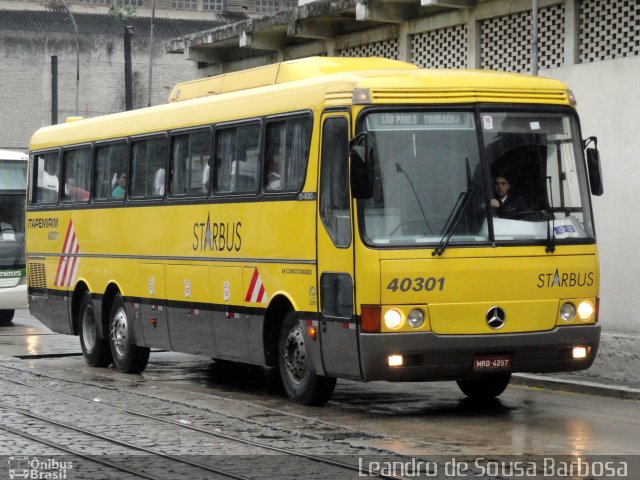 Viação Itapemirim 40301 na cidade de Rio de Janeiro, Rio de Janeiro, Brasil, por Leandro de Sousa Barbosa. ID da foto: 667826.