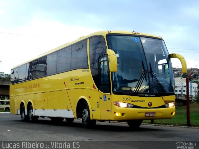 Viação Itapemirim 5069 na cidade de Vitória, Espírito Santo, Brasil, por Lucas  Ribeiro. Número da foto: #668214.