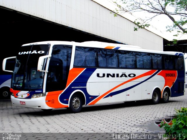 Expresso União 35063 na cidade de Vitória, Espírito Santo, Brasil, por Lucas  Ribeiro. Número da foto: #667893.