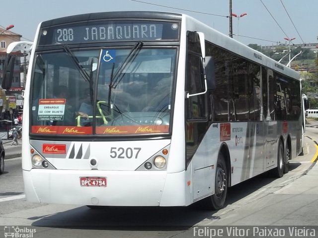 Metra - Sistema Metropolitano de Transporte 5207 na cidade de Diadema, São Paulo, Brasil, por Felipe Vitor Paixão Vieira. Número da foto: #667162.