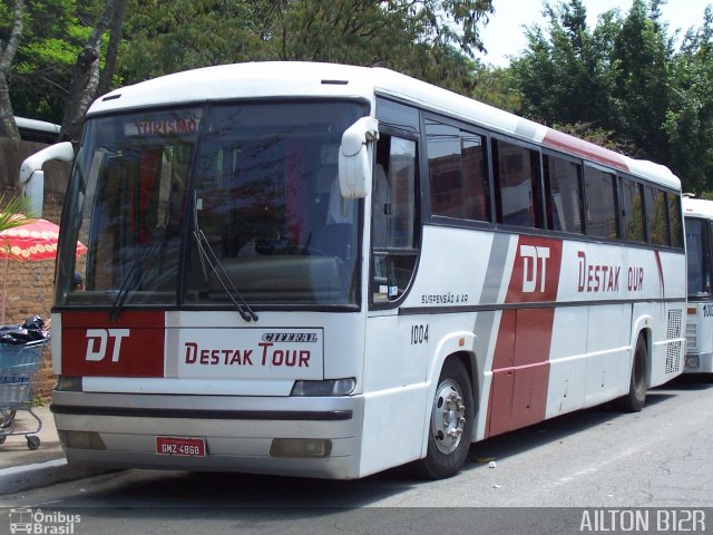 Destak Turismo 1004 na cidade de Aparecida, São Paulo, Brasil, por Ailton Florencio. ID da foto: 667584.