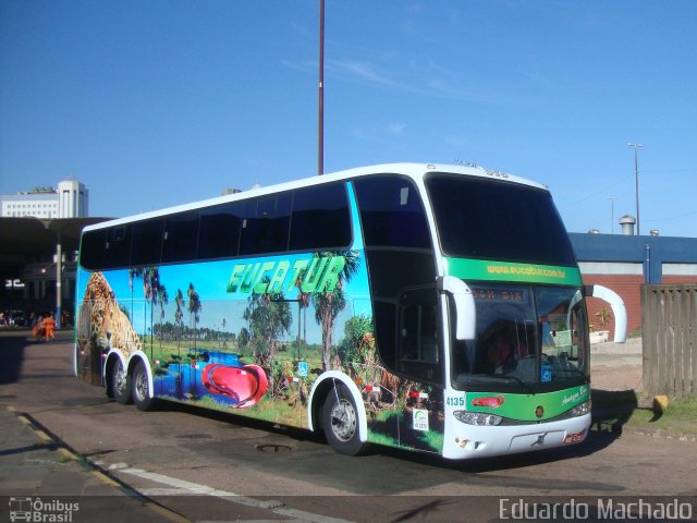 Eucatur - Empresa União Cascavel de Transportes e Turismo 4135 na cidade de Porto Alegre, Rio Grande do Sul, Brasil, por Eduardo Machado. Número da foto: #667212.