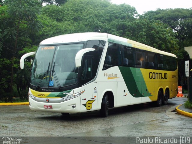 Empresa Gontijo de Transportes 18195 na cidade de São Paulo, São Paulo, Brasil, por Paulo Ricardo. Número da foto: #669948.