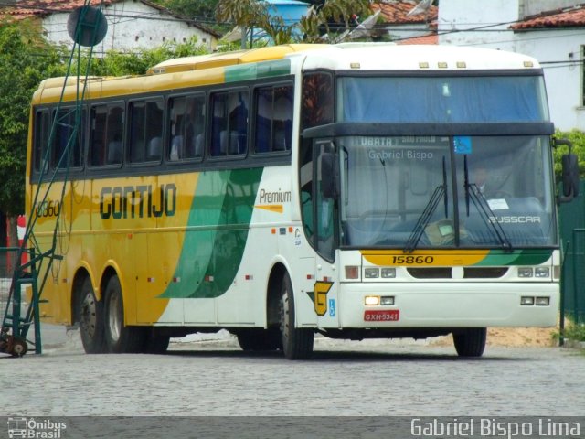 Empresa Gontijo de Transportes 15860 na cidade de Jequié, Bahia, Brasil, por Gabriel Bispo. Número da foto: #669557.