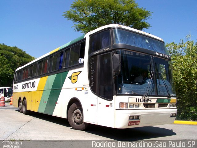 Empresa Gontijo de Transportes 11085 na cidade de São Paulo, São Paulo, Brasil, por Rodrigo  Bernardino. Número da foto: #670614.