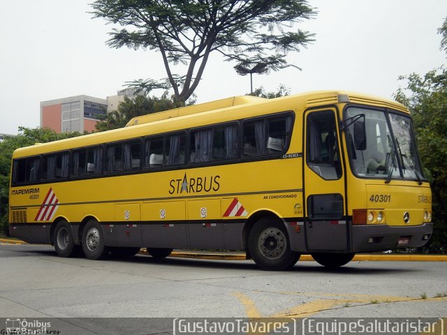 Viação Itapemirim 40301 na cidade de São Paulo, São Paulo, Brasil, por Gustavo Tavares. ID da foto: 670858.