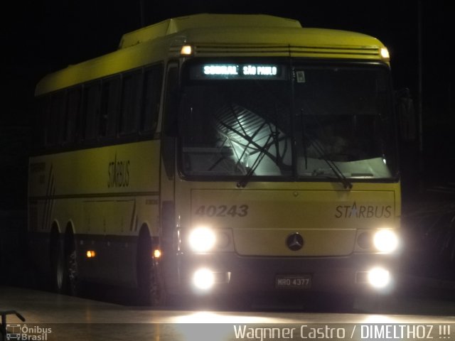 Viação Itapemirim 40243 na cidade de Brasília, Distrito Federal, Brasil, por Wagnner Castro. ID da foto: 668962.