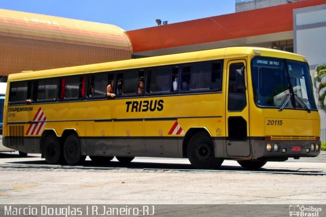 Viação Itapemirim 20115 na cidade de Rio de Janeiro, Rio de Janeiro, Brasil, por Márcio Douglas Ribeiro Venino. Número da foto: #670975.