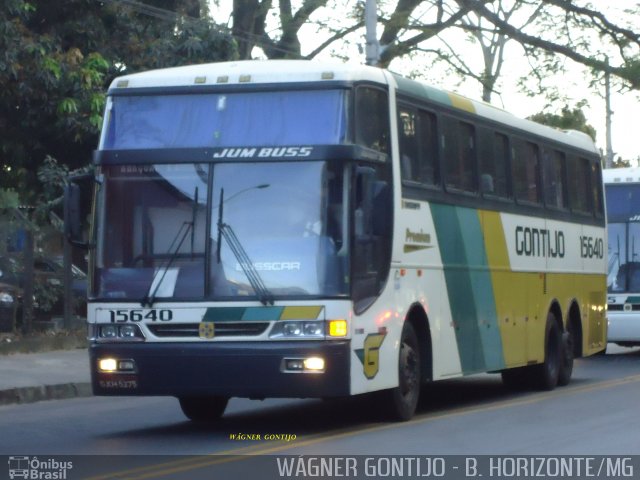 Empresa Gontijo de Transportes 15640 na cidade de Belo Horizonte, Minas Gerais, Brasil, por Wagner Gontijo Várzea da Palma-mg. ID da foto: 669608.