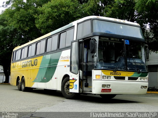 Empresa Gontijo de Transportes 15860 na cidade de São Paulo, São Paulo, Brasil, por Flávio Almeida. ID da foto: 672402.