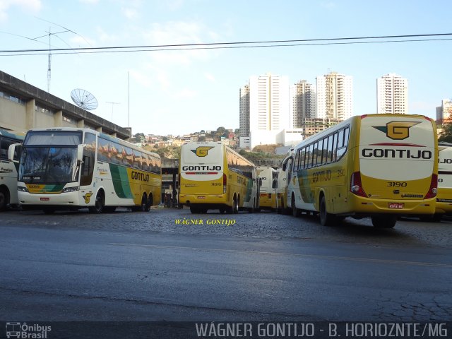 Empresa Gontijo de Transportes GARAGEM BHZ na cidade de Belo Horizonte, Minas Gerais, Brasil, por Wagner Gontijo Várzea da Palma-mg. ID da foto: 672885.