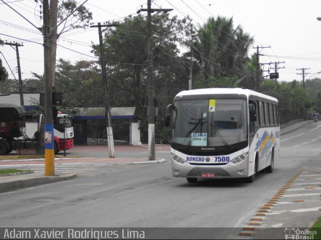 Turismo Romero 7500 na cidade de Cubatão, São Paulo, Brasil, por Adam Xavier Rodrigues Lima. Número da foto: #671763.