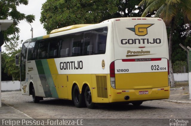 Empresa Gontijo de Transportes 0321004 na cidade de Fortaleza, Ceará, Brasil, por Felipe Pessoa de Albuquerque. ID da foto: 671971.