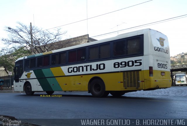 Empresa Gontijo de Transportes 8905 na cidade de Belo Horizonte, Minas Gerais, Brasil, por Wagner Gontijo Várzea da Palma-mg. ID da foto: 672753.