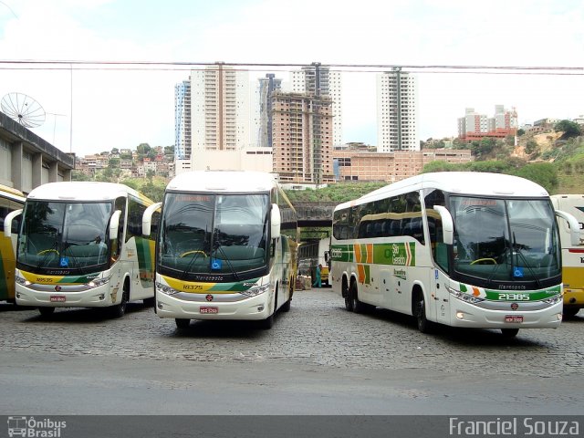 Empresa Gontijo de Transportes Garagem Gontijo na cidade de Belo Horizonte, Minas Gerais, Brasil, por Franciel Souza. ID da foto: 671923.