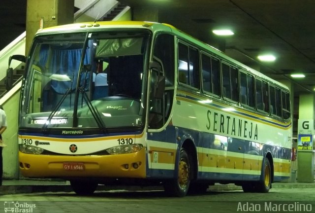 Viação Sertaneja 1310 na cidade de Belo Horizonte, Minas Gerais, Brasil, por Adão Raimundo Marcelino. Número da foto: #674417.