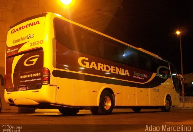 Expresso Gardenia 2820 na cidade de Belo Horizonte, Minas Gerais, Brasil, por Adão Raimundo Marcelino. Número da foto: #674435.