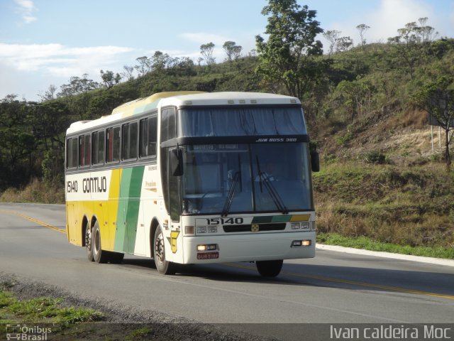 Empresa Gontijo de Transportes 15140 na cidade de Caeté, Minas Gerais, Brasil, por Ivan Caldeira Moc. Número da foto: #675154.