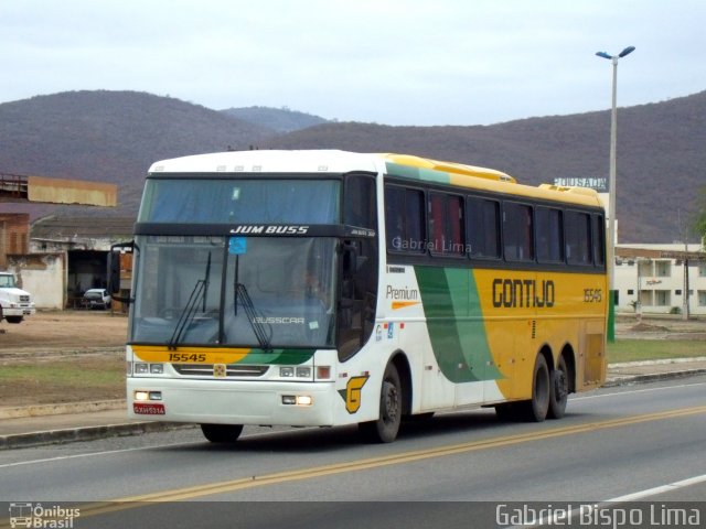 Empresa Gontijo de Transportes 15545 na cidade de Jequié, Bahia, Brasil, por Gabriel Bispo. Número da foto: #675614.