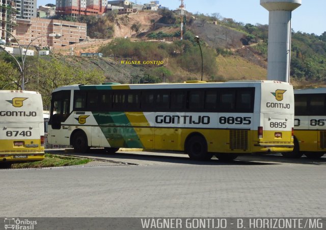 Empresa Gontijo de Transportes 8895 na cidade de Belo Horizonte, Minas Gerais, Brasil, por Wagner Gontijo Várzea da Palma-mg. Número da foto: #674765.