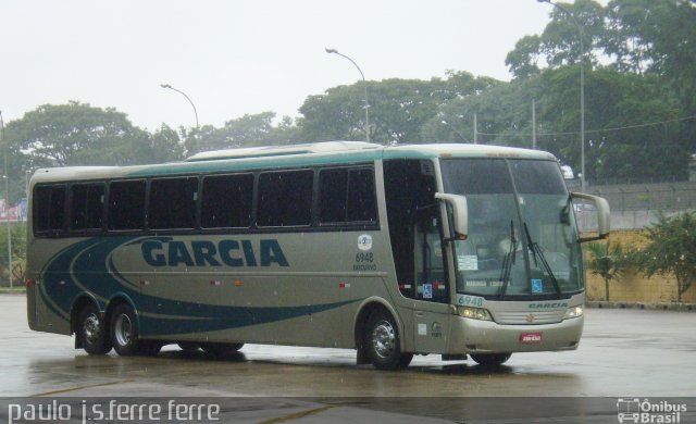 Viação Garcia 6948 na cidade de Maringá, Paraná, Brasil, por Paulo J. S. Ferre. Número da foto: #675028.