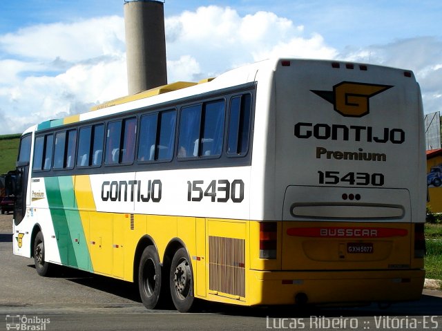 Empresa Gontijo de Transportes 15430 na cidade de João Monlevade, Minas Gerais, Brasil, por Lucas  Ribeiro. Número da foto: #675223.