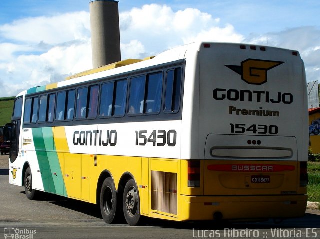 Empresa Gontijo de Transportes 15430 na cidade de João Monlevade, Minas Gerais, Brasil, por Lucas  Ribeiro. ID da foto: 675223.