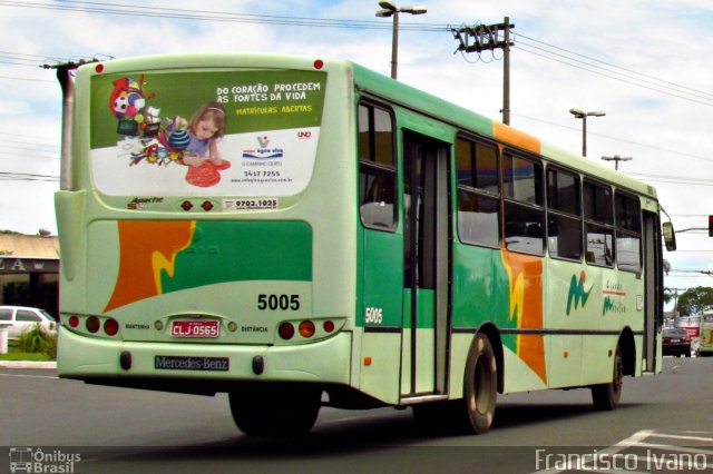 Empresa Circular de Marília 5005 na cidade de Marília, São Paulo, Brasil, por Francisco Ivano. Número da foto: #675450.