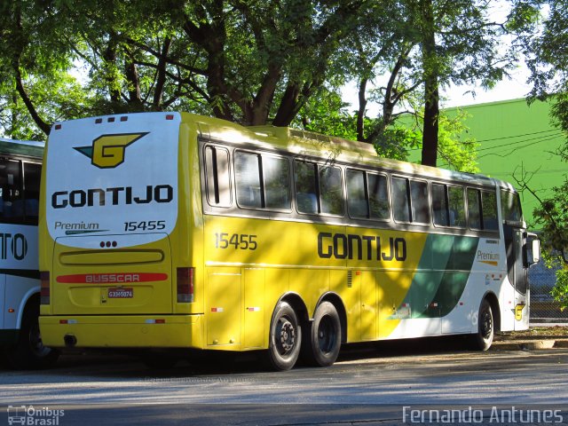 Empresa Gontijo de Transportes 15455 na cidade de São Paulo, São Paulo, Brasil, por Fernando Antunes. Número da foto: #675785.
