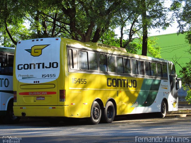 Empresa Gontijo de Transportes 15455 na cidade de São Paulo, São Paulo, Brasil, por Fernando Antunes. ID da foto: 675785.