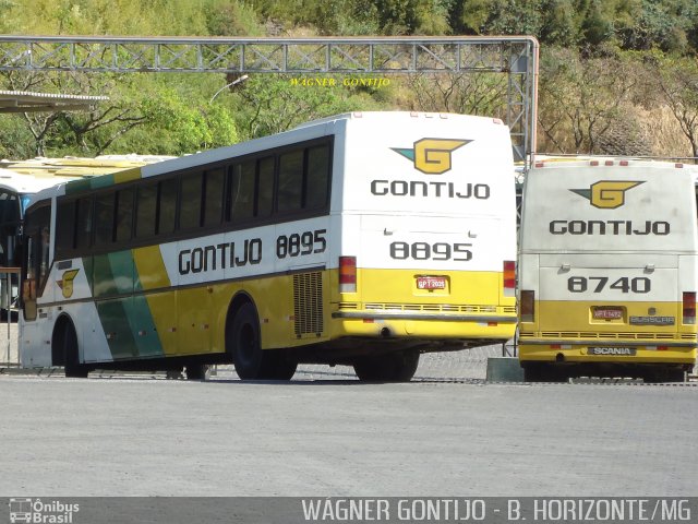 Empresa Gontijo de Transportes 8895 na cidade de Belo Horizonte, Minas Gerais, Brasil, por Wagner Gontijo Várzea da Palma-mg. Número da foto: #674769.