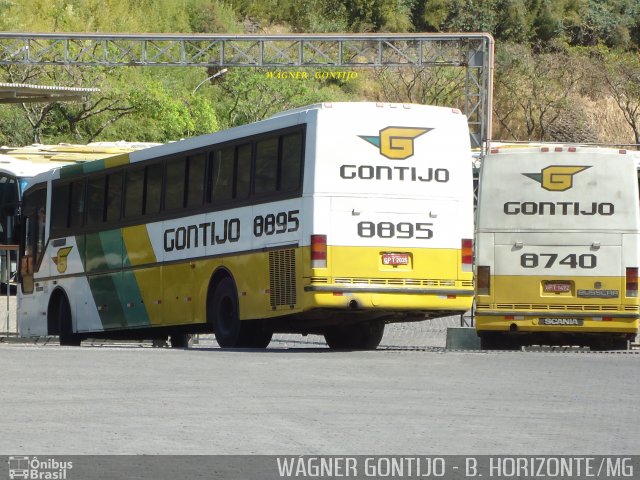 Empresa Gontijo de Transportes 8895 na cidade de Belo Horizonte, Minas Gerais, Brasil, por Wagner Gontijo Várzea da Palma-mg. ID da foto: 674769.