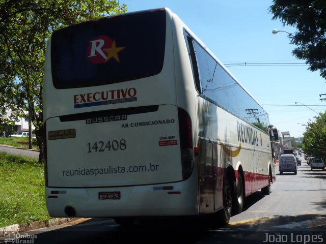 Empresa Reunidas Paulista de Transportes 142408 na cidade de Jaú, São Paulo, Brasil, por João Guilherme Lopes. Número da foto: #674985.