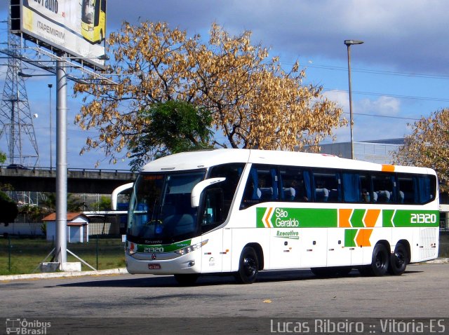 Cia. São Geraldo de Viação 21320 na cidade de Vitória, Espírito Santo, Brasil, por Lucas  Ribeiro. Número da foto: #675131.
