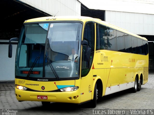 Viação Itapemirim 8807 na cidade de Vitória, Espírito Santo, Brasil, por Lucas  Ribeiro. Número da foto: #675117.