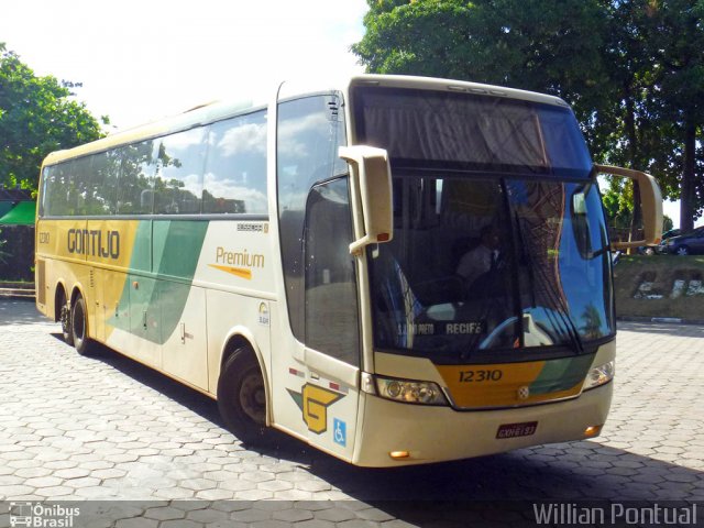 Empresa Gontijo de Transportes 12310 na cidade de Maceió, Alagoas, Brasil, por Willian Pontual. Número da foto: #676274.