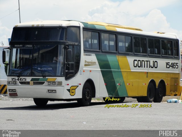 Empresa Gontijo de Transportes 15465 na cidade de Aparecida, São Paulo, Brasil, por Paulo Henrique. Número da foto: #676430.