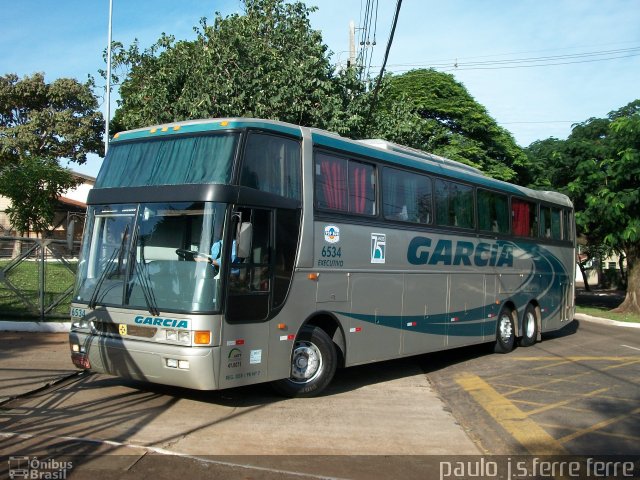 Viação Garcia 6534 na cidade de Maringá, Paraná, Brasil, por Paulo J. S. Ferre. Número da foto: #676490.