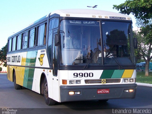 Empresa Gontijo de Transportes 9900 na cidade de Montes Claros, Minas Gerais, Brasil, por Leandro Macedo. ID da foto: 677424.