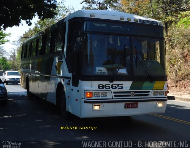 Empresa Gontijo de Transportes 8665 na cidade de Belo Horizonte, Minas Gerais, Brasil, por Wagner Gontijo Várzea da Palma-mg. Número da foto: #677490.