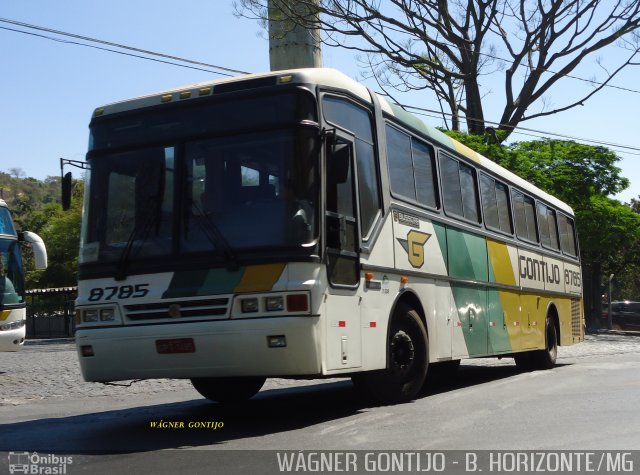 Empresa Gontijo de Transportes 8785 na cidade de Belo Horizonte, Minas Gerais, Brasil, por Wagner Gontijo Várzea da Palma-mg. ID da foto: 677415.