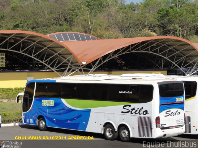 Stilo Turismo 25903 na cidade de Aparecida, São Paulo, Brasil, por Paulo Roberto Chulis. ID da foto: 647723.