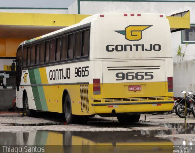 Empresa Gontijo de Transportes 9665 na cidade de Feira de Santana, Bahia, Brasil, por Thiago Santos. ID da foto: 647226.