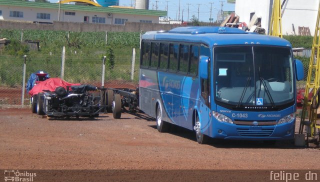 Fagundes Construção e Mineração C1043 na cidade de Cascavel, Paraná, Brasil, por Felipe  Dn. Número da foto: #648280.