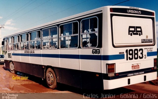 Rápido Araguaia 1983-3 na cidade de Aparecida de Goiânia, Goiás, Brasil, por Carlos Júnior. ID da foto: 647705.