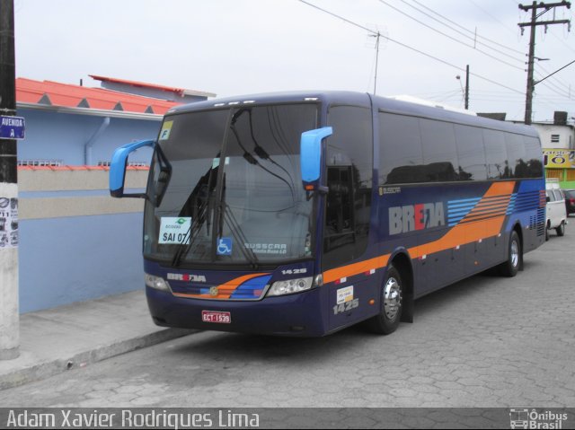 Breda Transportes e Serviços 1425 na cidade de Cubatão, São Paulo, Brasil, por Adam Xavier Rodrigues Lima. Número da foto: #679136.