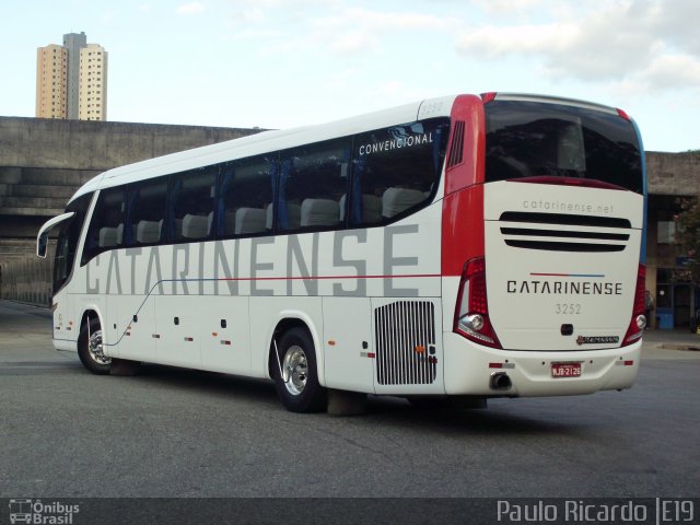 Auto Viação Catarinense 3252 na cidade de Curitiba, Paraná, Brasil, por Paulo Ricardo. Número da foto: #679116.