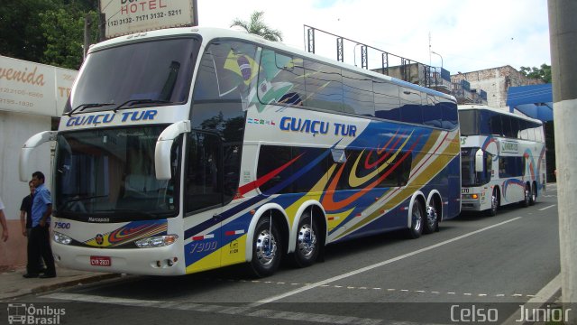 Guaçu Tur Viagens e Turismo 7900 na cidade de Aparecida, São Paulo, Brasil, por Celso  Junior. Número da foto: #679197.