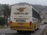 Empresa Gontijo de Transportes 10315 na cidade de Coronel Fabriciano, Minas Gerais, Brasil, por Joase Batista da Silva. ID da foto: :id.