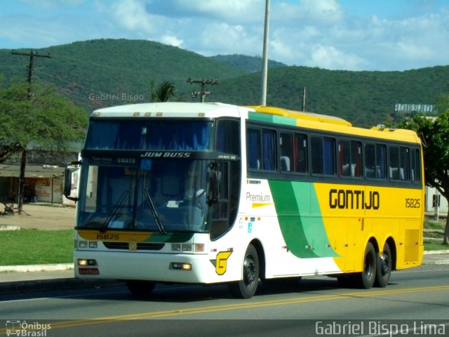 Empresa Gontijo de Transportes 15825 na cidade de Jequié, Bahia, Brasil, por Gabriel Bispo. ID da foto: 680738.